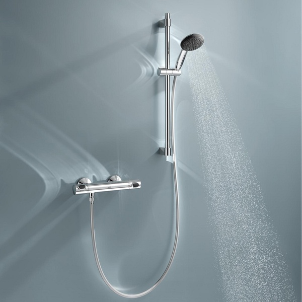 Комплект смесителей для душа с термостатом Grohe QuickFix Precision Flow&Start Edge UA202503TS UA202503TS фото