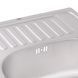 Мийка для кухні 5848 Micro Decor 0,8 мм Qtap SD00040989 фото 4
